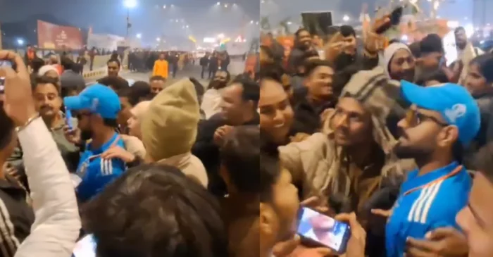 WATCH: Virat Kohli’s lookalike steals limelight during Ram Mandir Pran Pratishtha ceremony; video goes viral