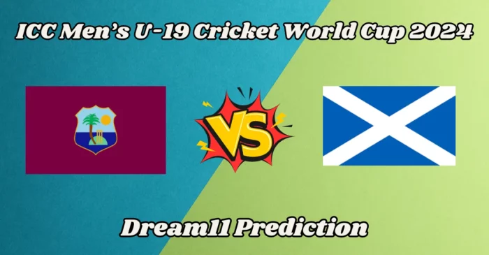 WI U-19 vs SCO-U19: Match Prediction, Dream11 Team, Fantasy Tips & Pitch Report | U19 World Cup 2024, West Indies vs Scotland
