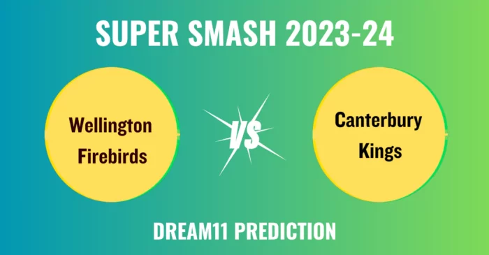WF vs CTB, Super Smash 2023-24: Match Prediction, Dream11 Team, Fantasy Tips & Pitch Report | Wellington Firebirds vs Canterbury Kings