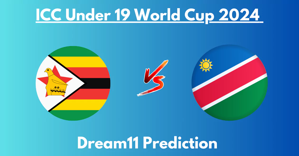 ZIM-U19 vs NAM-U19: Match Prediction, Dream11 Team, Fantasy Tips & Pitch Report | U19 World Cup 2024, Zimbabwe vs Namibia