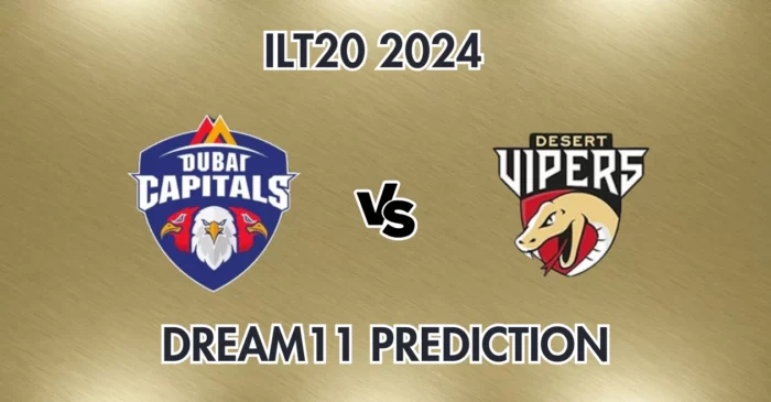 ILT20 UAE 2024, DUB vs VIP: Match Prediction, Dream11 Team, Fantasy Tips & Pitch Report | Dubai Capitals vs Desert Vipers