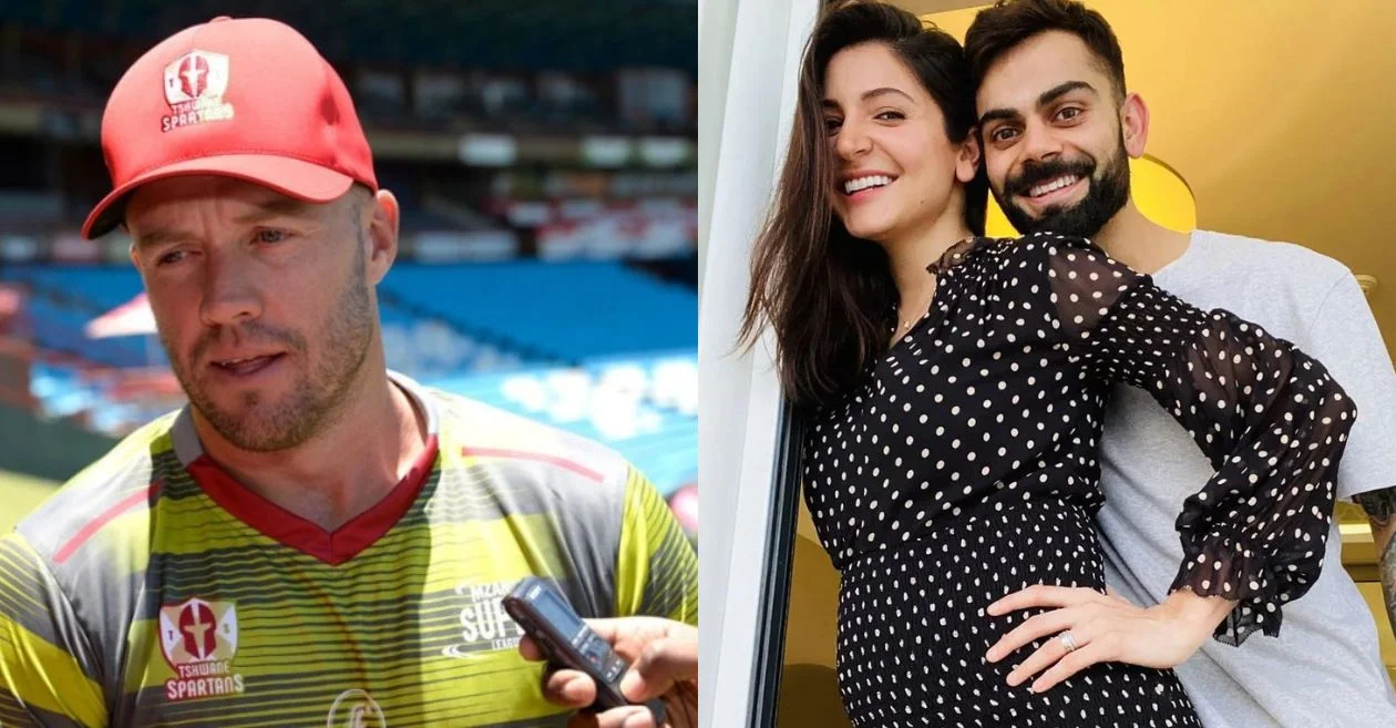 AB de Villiers issues clarification over Virat Kohli, Anushka Sharma’s second child rumours