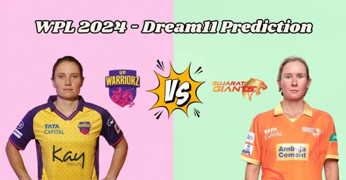 WPL 2024, UP-W vs GUJ-W: Match Prediction, Dream11 Team, Fantasy Tips & Pitch Report | UP Warriorz vs Gujarat Giants