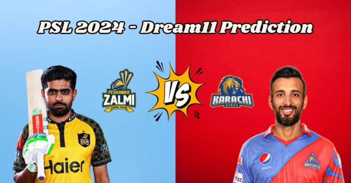 PSL 2024, PES vs KAR: Match Prediction, Dream11 Team, Fantasy Tips & Pitch Report | Peshawar Zalmi vs Karachi Kings