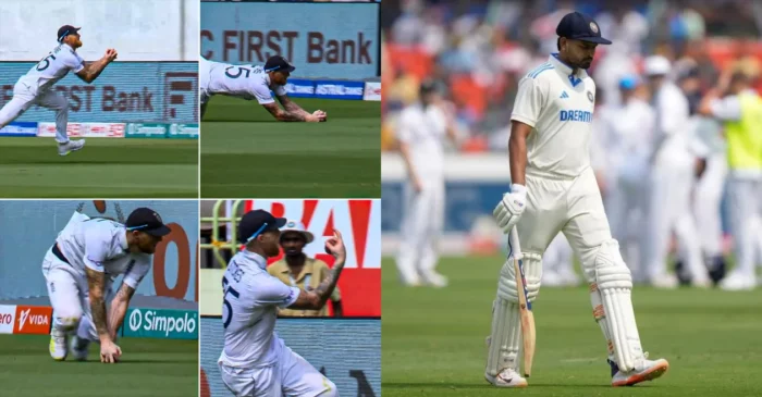 WATCH: England skipper Ben Stokes takes a sensational backward running catch to dismiss India’s Shreyas Iyer