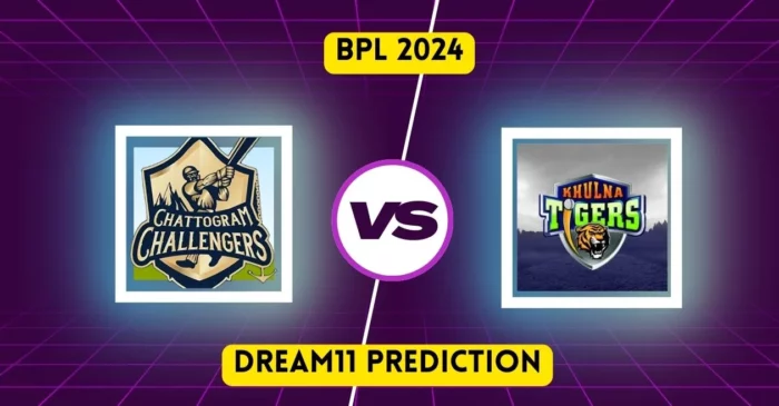 BPL 2024, CCH vs KHT: Match Prediction, Dream11 Team, Fantasy Tips & Pitch Report | Chattogram Challengers vs Khulna Tigers