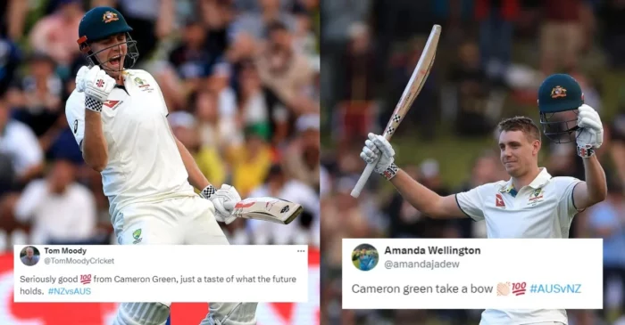 Twitter reactions: Cameron Green’s exceptional ton saves Australia amidst New Zealand’s potent bowling performance on Day 1 of the Wellington Test