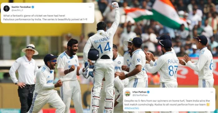 Twitter reactions: Clinical India registers a series-levelling victory over England in Vizag Test