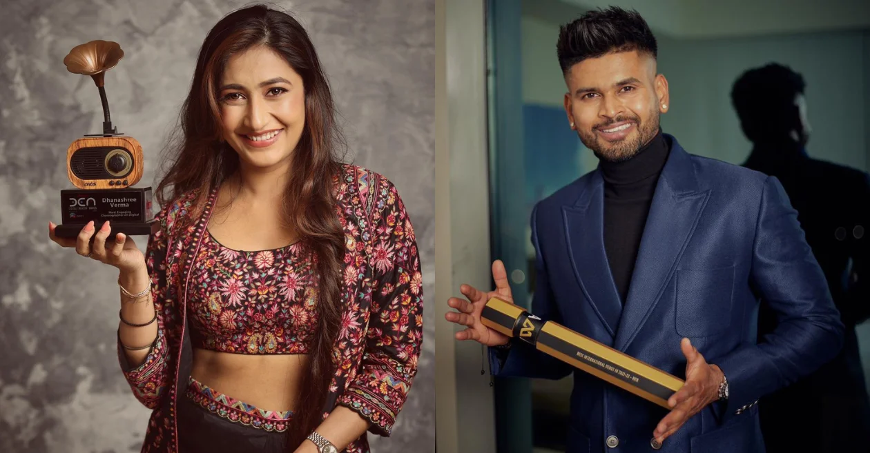 Shreyas Iyer and other Indian cricketers share a special video message for Yuzvendra Chahal’s wife Dhanashree Verma
