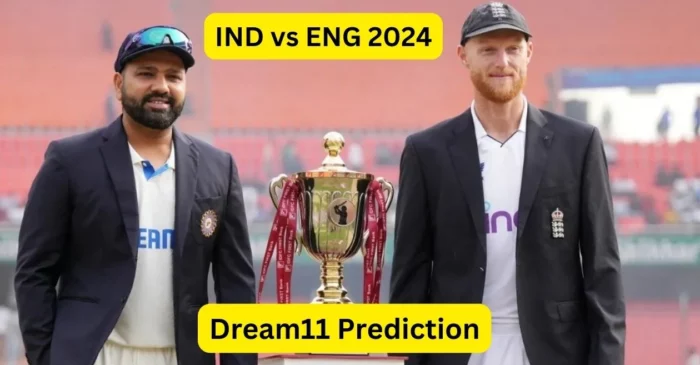 IND vs ENG, 3rd Test: Match Prediction, Dream11 Team, Fantasy Tips & Pitch Report | India vs England 2024