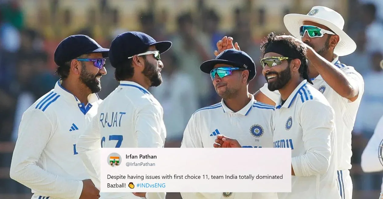 Twitter reactions: Clinical India thrash England in Rajkot to register their biggest win in Test cricket