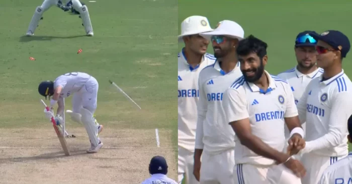 IND vs ENG [WATCH]: Jasprit Bumrah bowls a remarkable yorker to send Ollie Pope’s stump for a walk