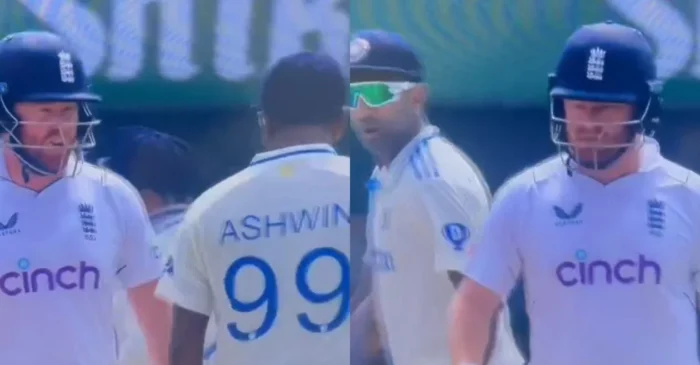 WATCH: Jonny Bairstow’s animated reaction after Ravichandran Ashwin’s pump-up celebration in 2nd Test – IND vs ENG