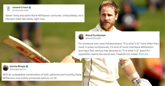Twitter reactions: Kane Williamson’s delightful ton propels New Zealand to a historic Test series triumph over South Africa