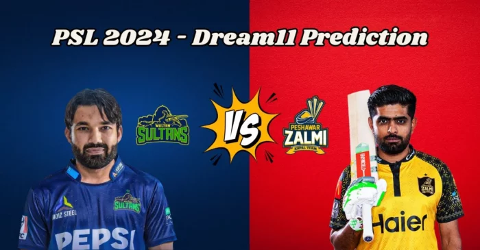 PSL 2024, MUL vs PES: Match Prediction, Dream11 Team, Fantasy Tips & Pitch Report | Multan Sultans vs Peshawar Zalmi