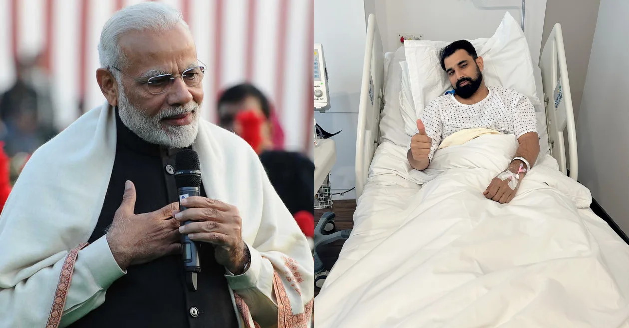 Prime Minister Narendra Modi wishes speedy recovery to Mohammed Shami after India pacer undergoes heel surgery