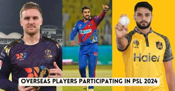 Complete list of overseas players participating in Pakistan Super League (PSL) 2024