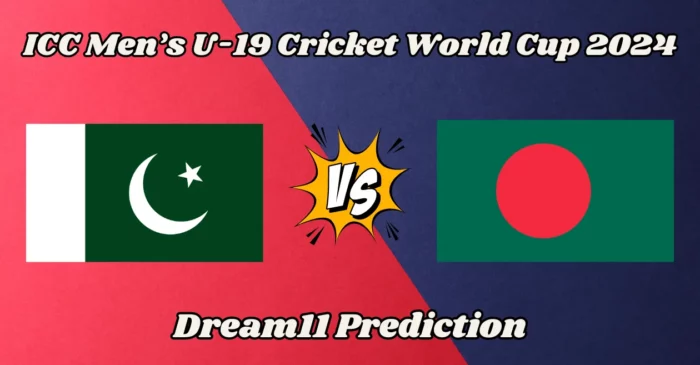 PK-U19 vs BD-U19: Match Prediction, Dream11 Team, Fantasy Tips & Pitch Report | U19 World Cup 2024, Pakistan vs Bangladesh