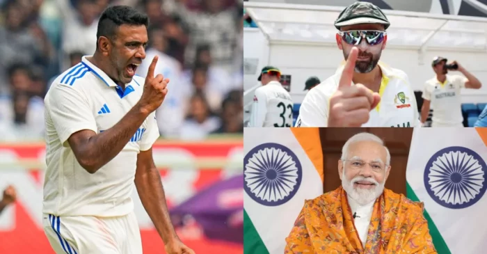 Australia spinner Nathan Lyon and India’s PM Narendra Modi extend heartfelt congratulations to R Ashwin on 500 Test wickets