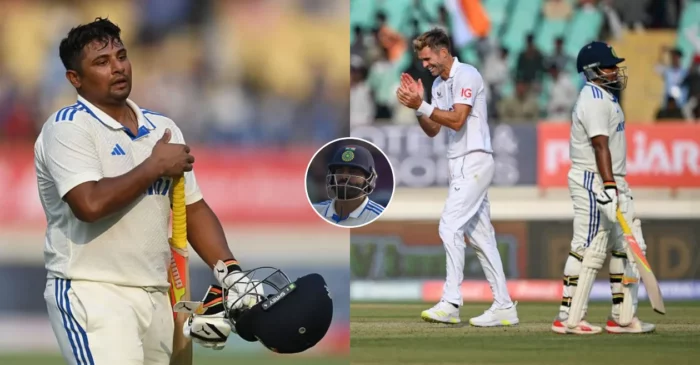 IND vs ENG: Sarfaraz Khan reacts to mix-up with Ravindra Jadeja and unfortunate run-out in Rajkot Test