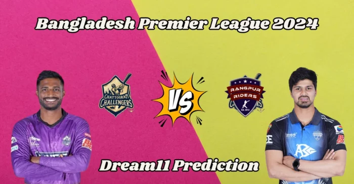 BPL 2024, CCH vs RAN: Match Prediction, Dream11 Team, Fantasy Tips & Pitch Report | Chattogram Challengers vs Rangpur Riders