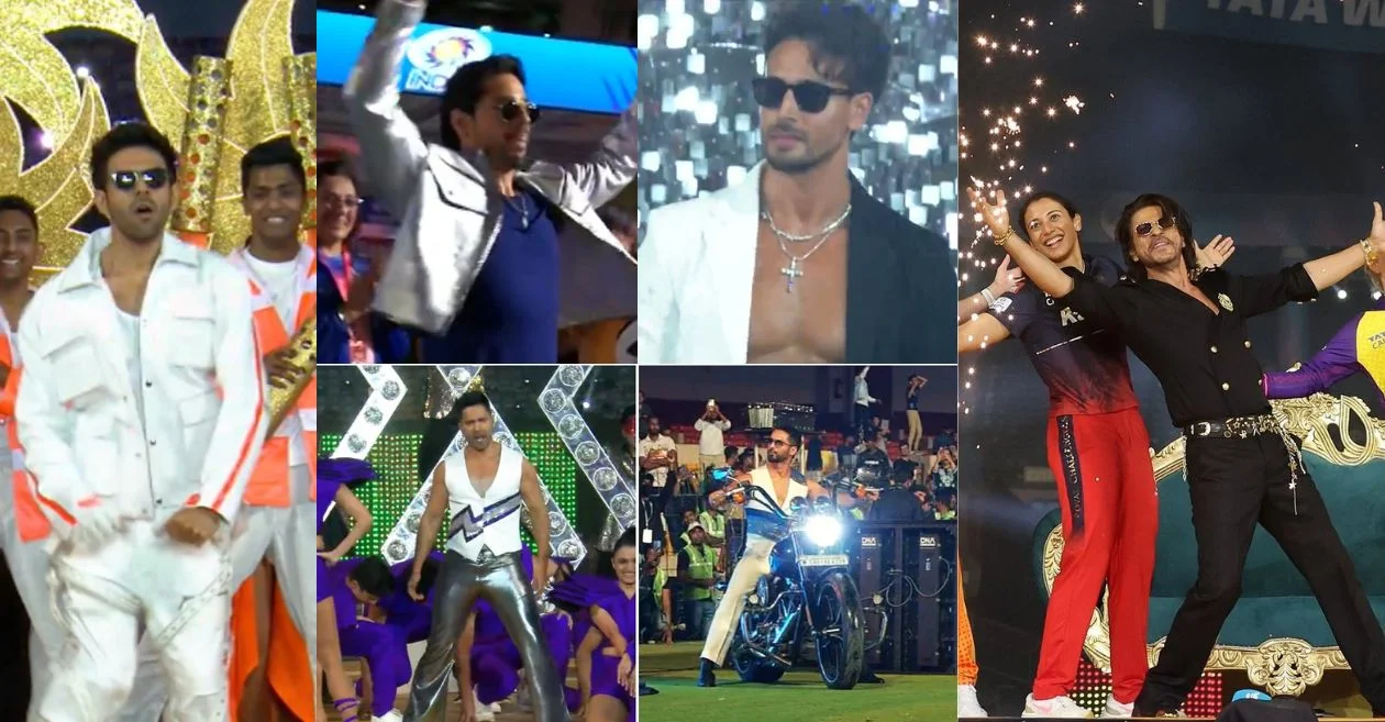 WATCH: Kartik Aaryan, Sidharth Malhotra, Shahrukh Khan and other stars entertain fans in WPL 2024 opening ceremony
