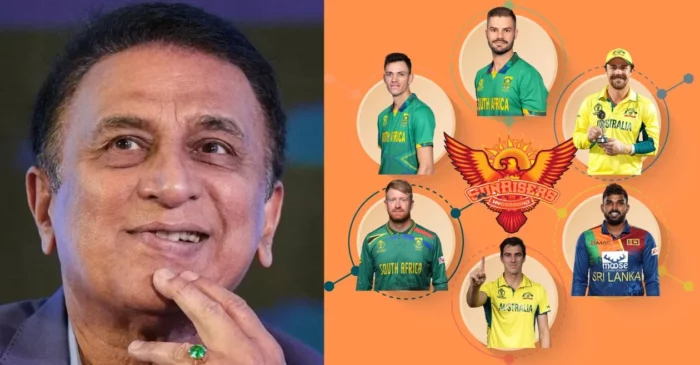 IPL 2024: Sunil Gavaskar picks 4 overseas players for Sunrisers Hyderabad (SRH)