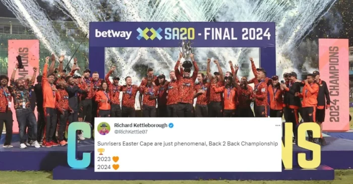 Twitter reactions: Clinical Sunrisers Eastern Cape thrash Durban Super Giants to win SA20 2024