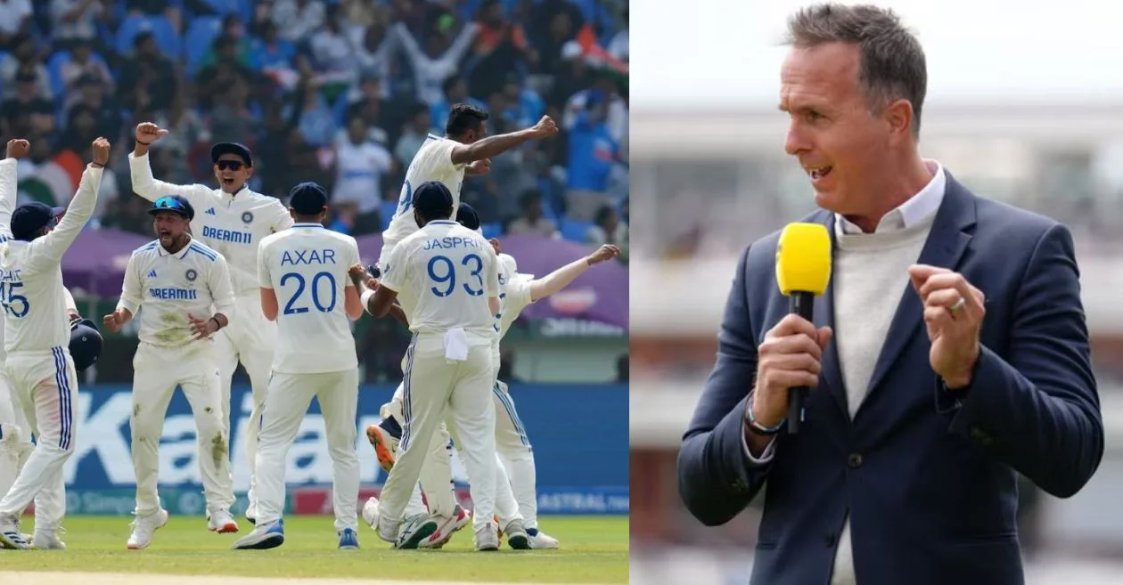 Team India and Michael Vaughan