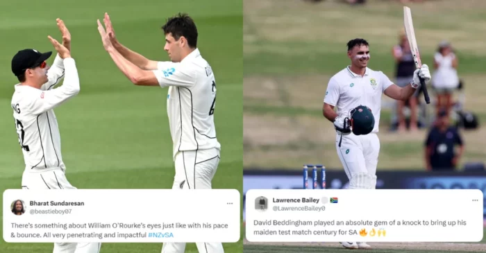 Twitter reactions: William O’Rourke’s fifer outshines David Bedingham’s ton as New Zealand dominates Day 3 of 2nd Test against South Africa