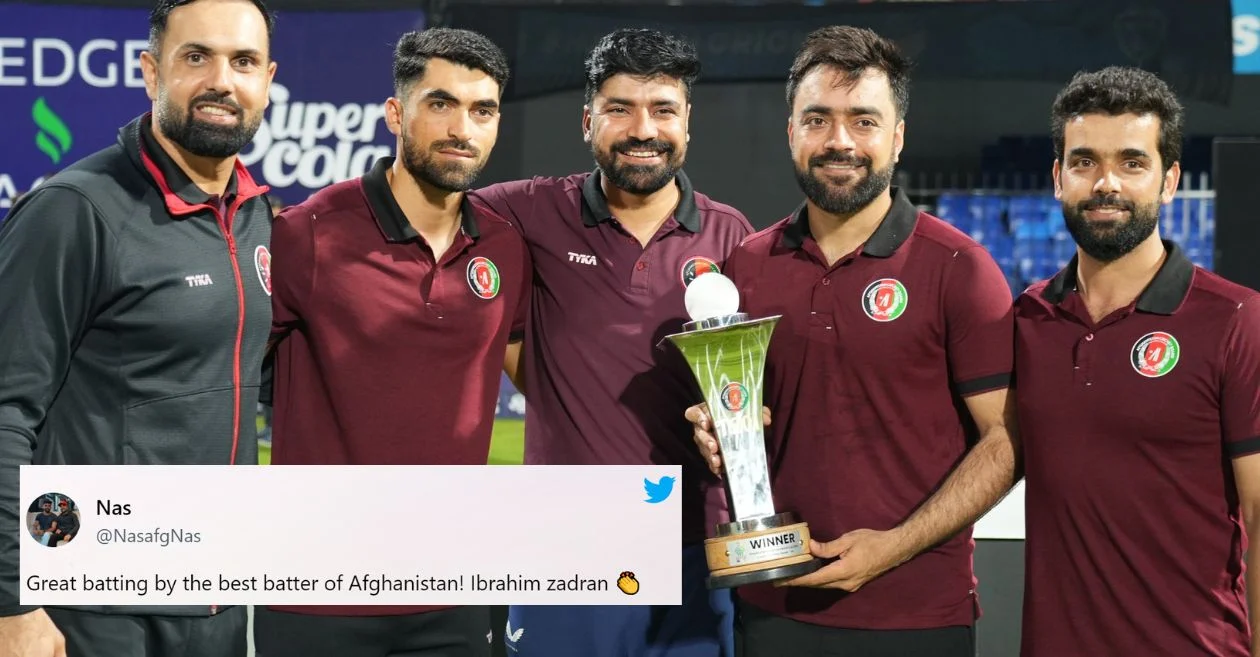Twitter reactions: Ibrahim Zadran shines in Afghanistan’s series-clinching win over Ireland in the 3rd T20I