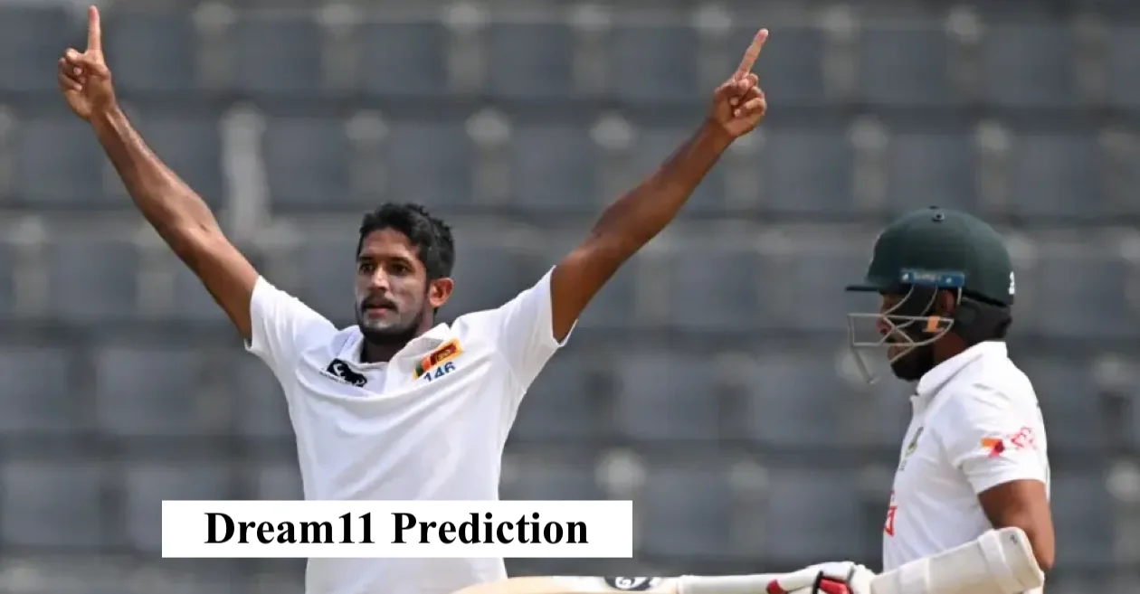 <div>BAN vs SL, 2nd Test: Match Prediction, Dream11 Team, Fantasy Tips & Pitch Report | Bangladesh vs Sri Lanka 2024</div>