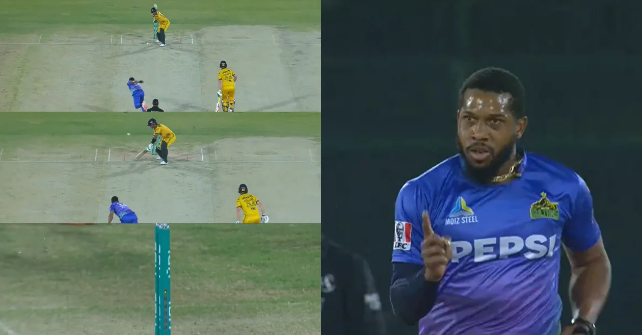 PSL 2024 [WATCH]: Chris Jordan bowls an inch-perfect yorker to clean up Babar Azam in Qualifier