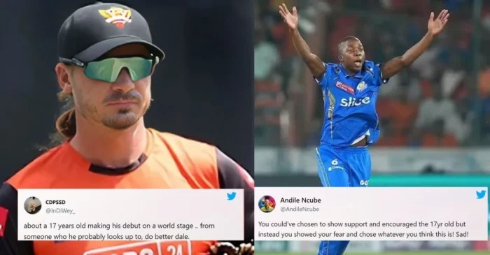 IPL 2024: Fans slam Dale Steyn for his tweet on Kwena Maphaka’s dismal debut during SRH vs MI clash