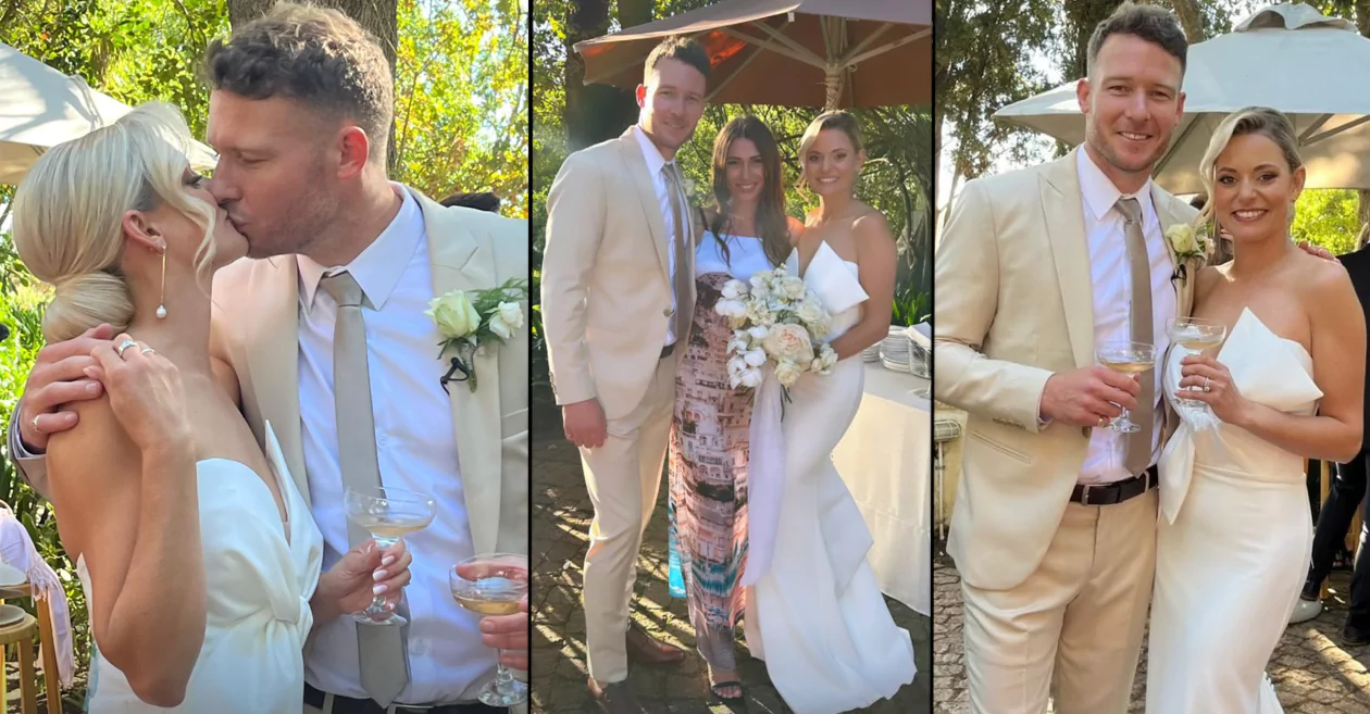 Photos: David Miller gets married to his longtime girlfriend Camilla Harris