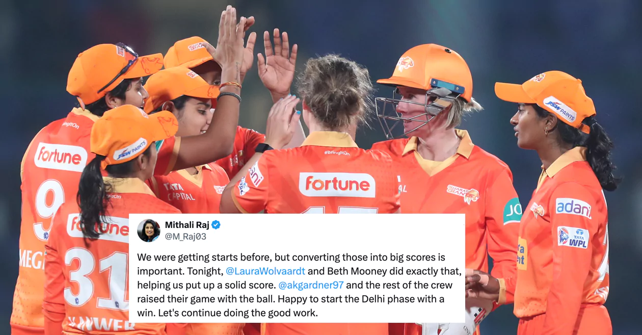 WPL 2024 [Twitter reactions]: Beth Mooney’s Gujarat Giants claim first win with dominant performance against RCB