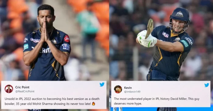 Twitter reactions: Mohit Sharma, David Miller steer GT to a comfortable win over SRH in IPL 2024