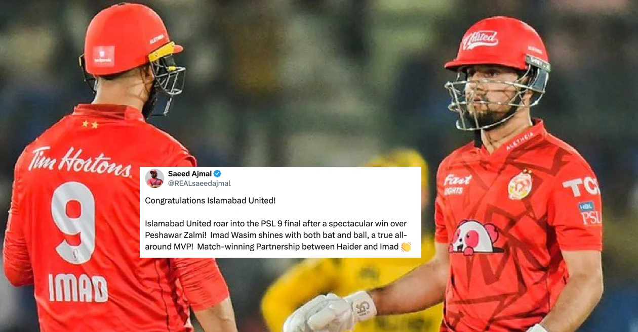 Twitter reactions: Imad Wasim’s batting heroics seal final berth for Islamabad United in PSL 2024