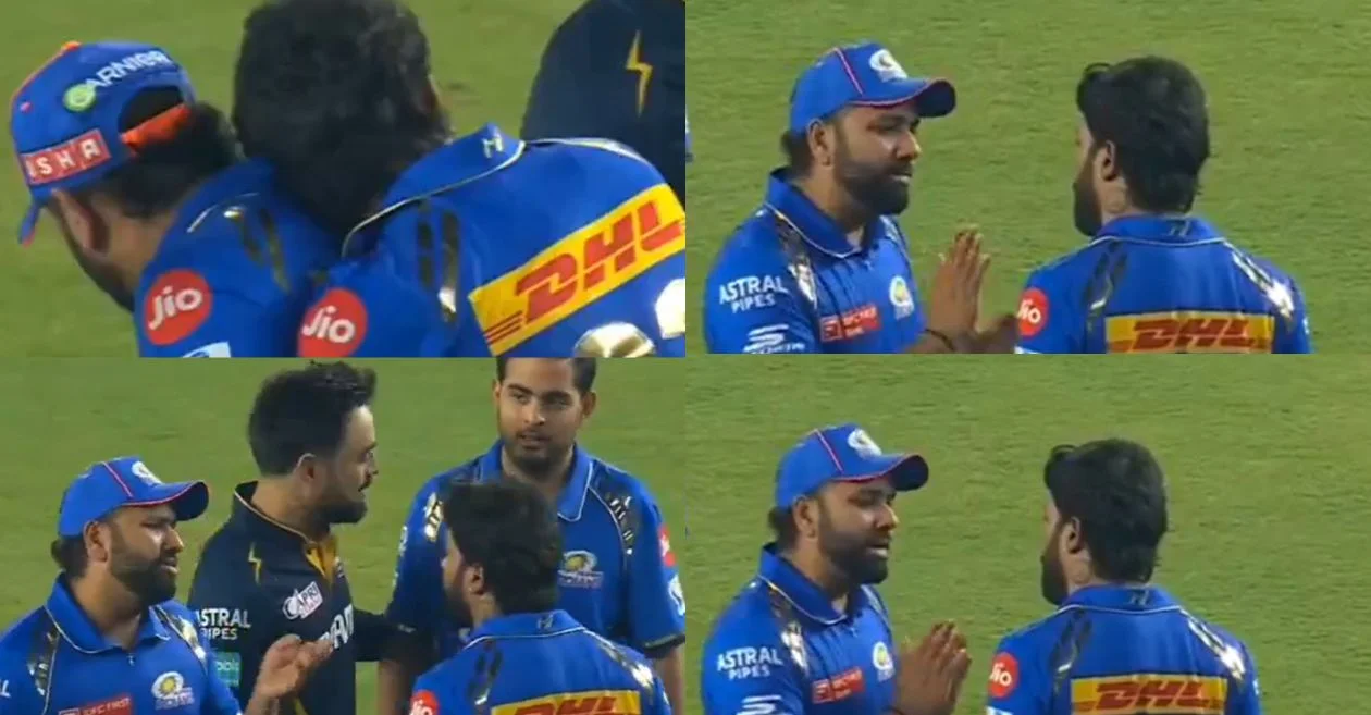 IPL 2024 [WATCH]: Rohit Sharma engages in intense exchange with Hardik Pandya after MI’s defeat to GT