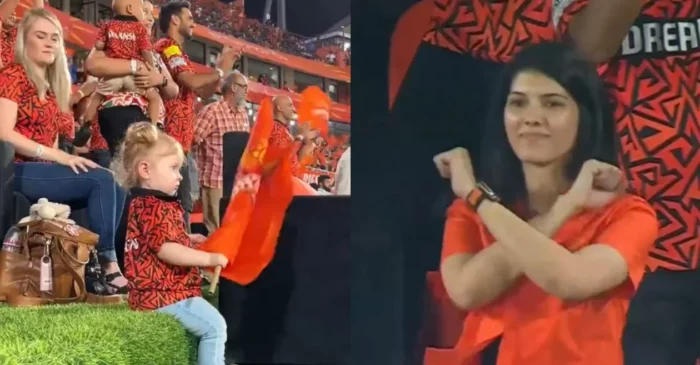 IPL 2024 [WATCH]: Heinrich Klaasen’s daughter cheers for her father; Kavya Maran joins in with a unique celebration