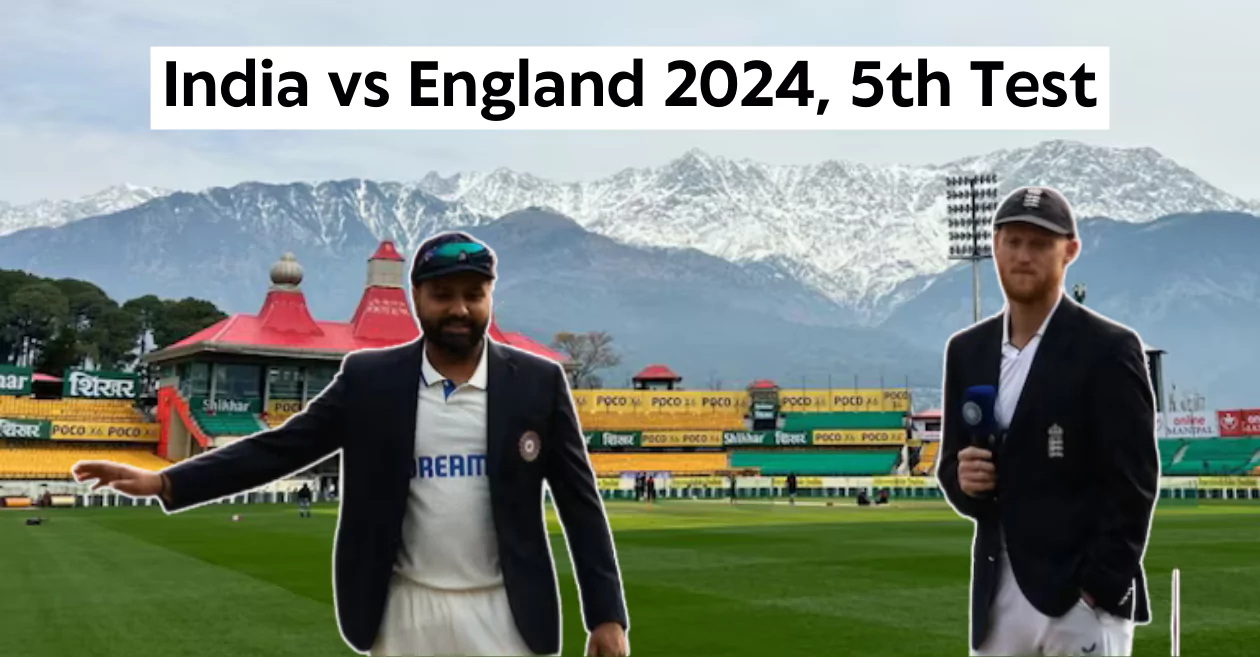 India vs England 5th Test, HPCA Stadium Pitch Report, Dharamsala Weather Forecast