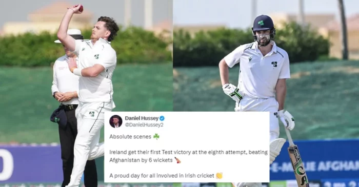 Twitter reactions: Mark Adair, Andrew Balbirnie shine as Ireland beat Afghanistan in the one-off Test
