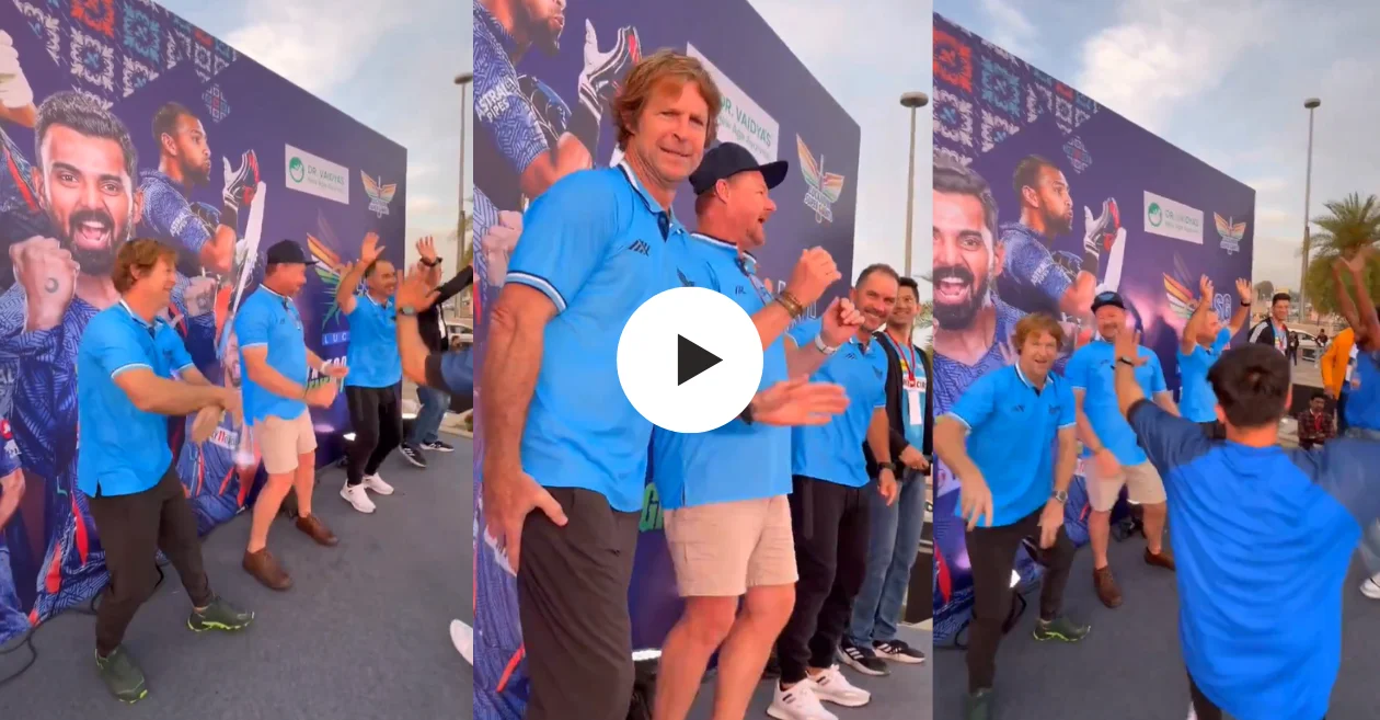 Watch LSG Coaches Justin Langer, Jonty Rhodes, and Lance Klusener Cut Loose on the Dance Floor to ‘Haayo Rabba’ Before IPL 2024