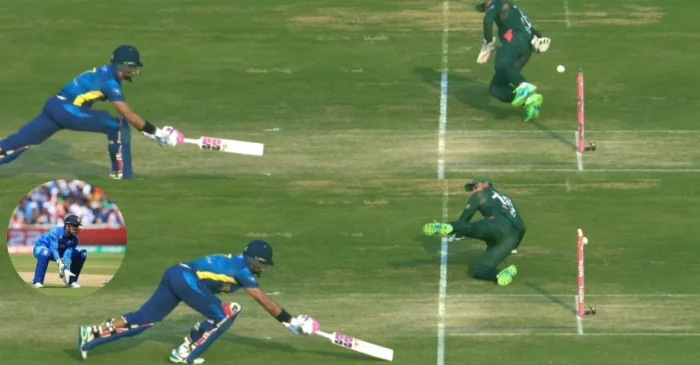 BAN vs SL [WATCH]: Litton Das emulates MS Dhoni with run-out brilliance in 3rd T20I