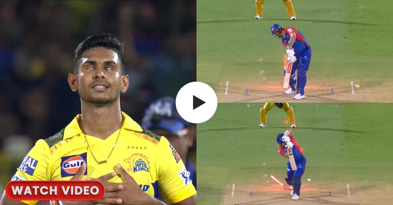 IPL 2024: Matheesha Pathirana delivers impressive yorkers to dismiss Mitchell Marsh and Tristan Stubbs in DC vs CSK match [WATCH]