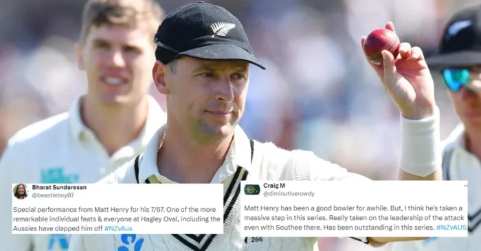 Twitter reactions: Matt Henry’s onslaught with the ball against Australia puts New Zealand nose ahead on Day 3 of Christchurch Test