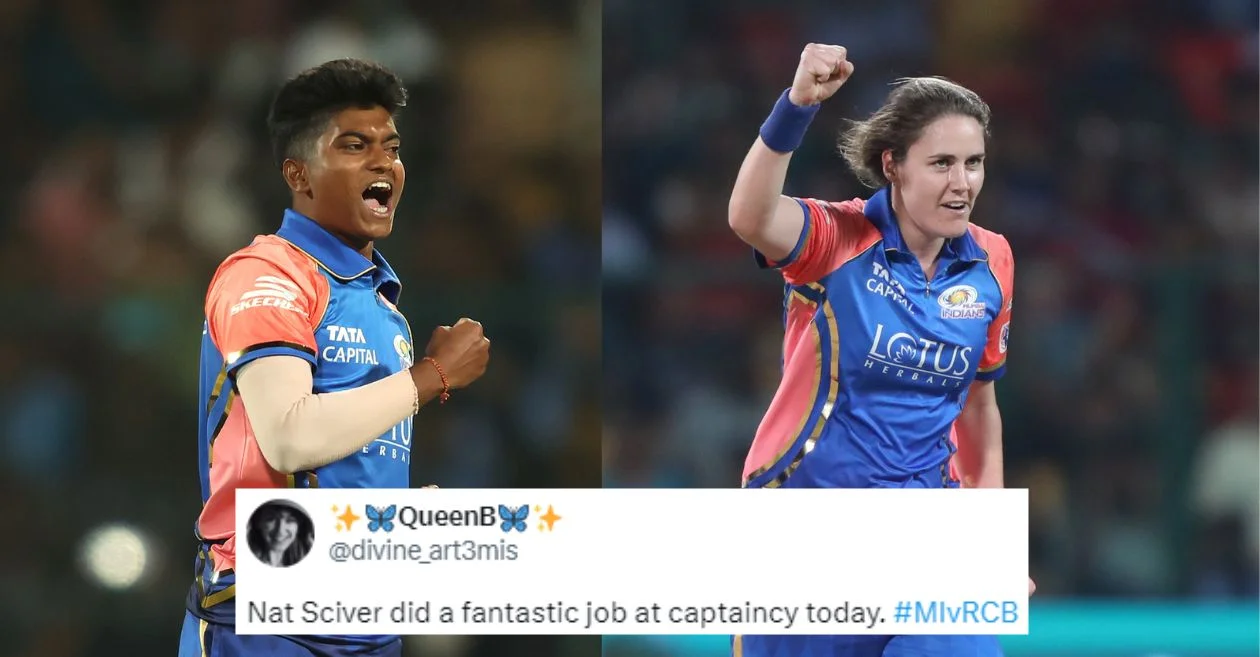 Twitter reactions: Pooja Vastrakar, Nat Sciver-Brunt lead Mumbai Indians to a comfortable win over Royal Challengers Bangalore in WPL 2024