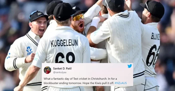 Twitter reactions: New Zealand sniff famous win after Day 3 heroics against Australia in the Christchurch Test