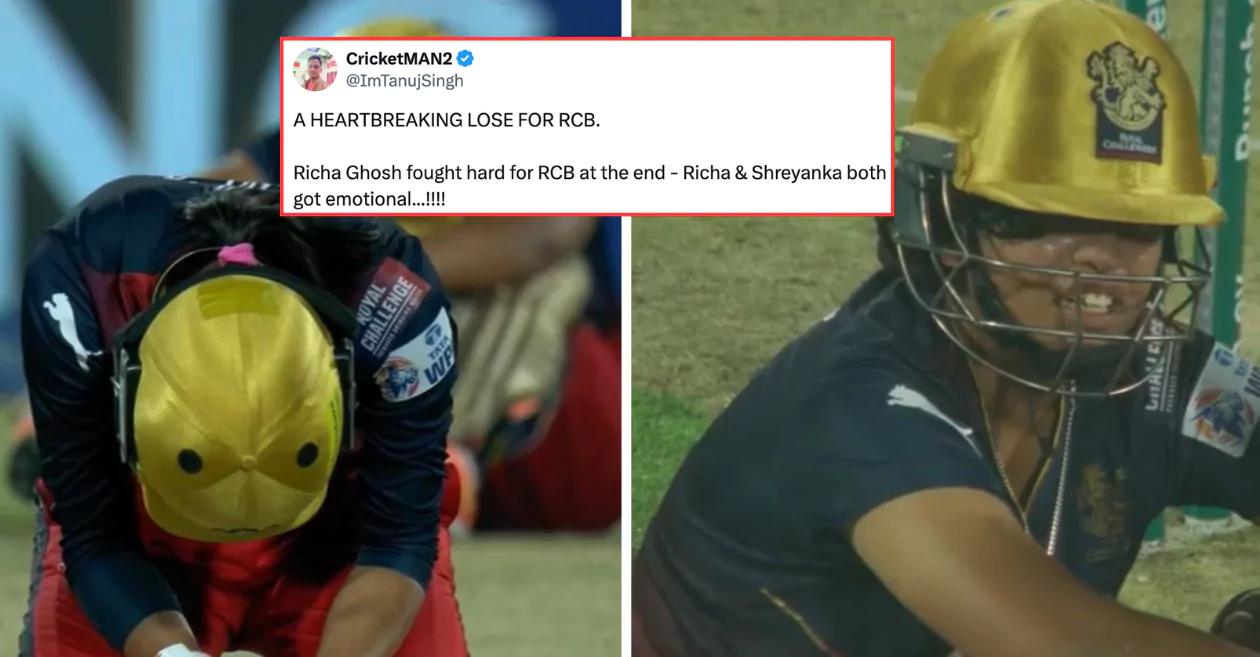 Twitter reactions: Richa Ghosh and Shreyanka Patil’s efforts in vain as RCB lose last-ball thriller against Delhi Capitals in WPL 2024