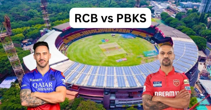 IPL 2024, RCB vs PBKS: M. Chinnaswamy Stadium Pitch Report, Bengaluru Weather Forecast, T20 Stats & Records | Royal Challengers Bengaluru vs Punjab Kings
